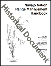 Cover of the Navajo Nation
									Range Management Handbook