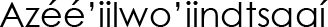 Navajo Name (shown as image because
					some glyphs in Navajo cannot be
					conveyed as text)