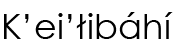 Navajo Name (shown as image because
					some glyphs in Navajo cannot be
					conveyed as text)