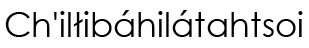 Navajo Name (shown as image because
					some glyphs in Navajo cannot be
					conveyed as text)