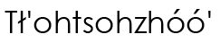 Navajo Name (shown as image because
					some glyphs in Navajo cannot be
					conveyed as text)