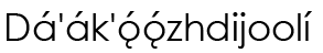 Navajo Name (shown as image because
					some glyphs in Navajo cannot be
					conveyed as text)